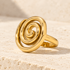Orevielle Open Spiral Ring - Luzy Jewels