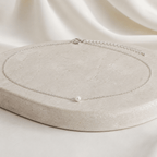 Paloma Single Pearl Necklace - Luzy Jewels