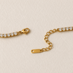 Ravello Diamond-Simulant Tennis Bracelet - Luzy Jewels