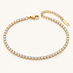 Ravello Diamond-Simulant Tennis Bracelet - Luzy Jewels