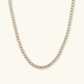 Ravello Diamond-Simulant Tennis Necklace - Luzy Jewels