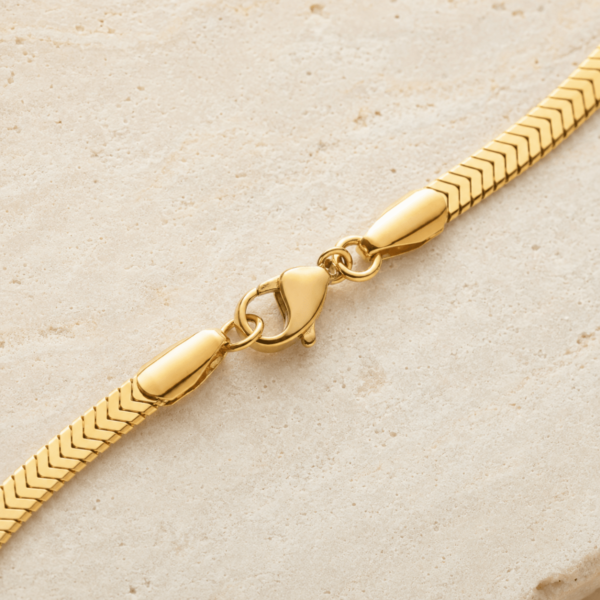 Siena Herringbone Bracelet - Luzy Jewels