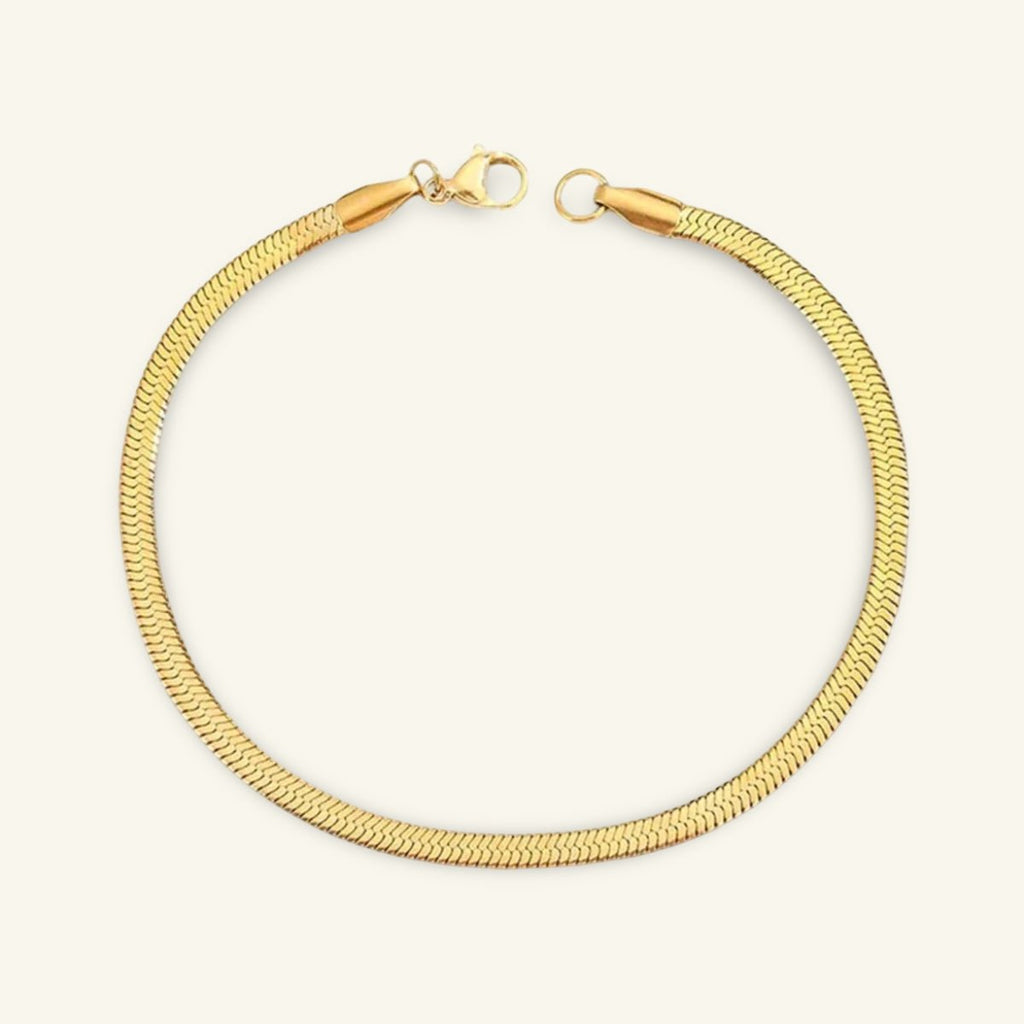 Siena Herringbone Bracelet - Luzy Jewels