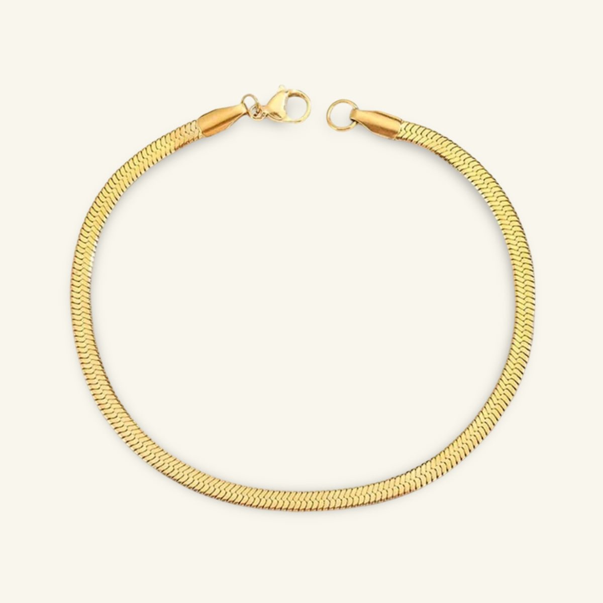 Siena Herringbone Bracelet - Luzy Jewels