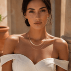 Siracusa Triple-Layer Chain Necklace - Luzy Jewels