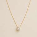 Soleia Solitaire Necklace - Luzy Jewels