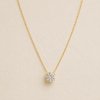 Soleia Solitaire Necklace - Luzy Jewels