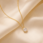 Soleia Solitaire Necklace - Luzy Jewels