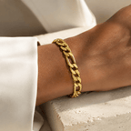 Solenne Figaro Chain Bracelet - Luzy Jewels