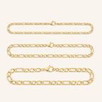 Solenne Figaro Chain Bracelet - Luzy Jewels