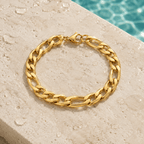 Solenne Figaro Chain Bracelet - Luzy Jewels