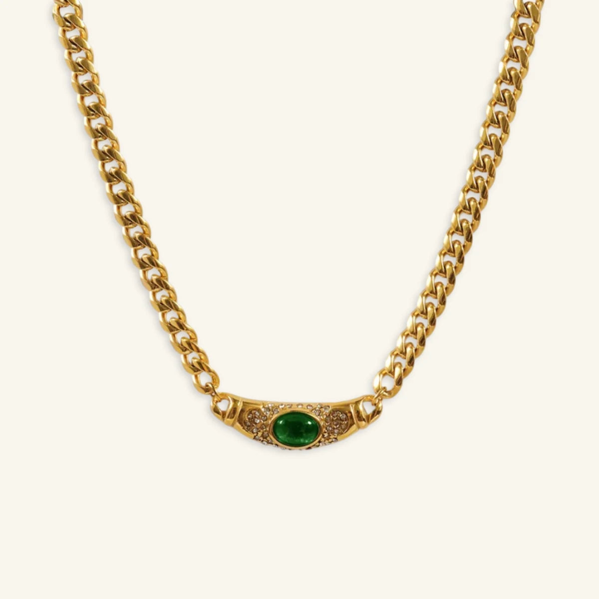 Sunlit Gem Pendant Necklace - Luzy Jewels
