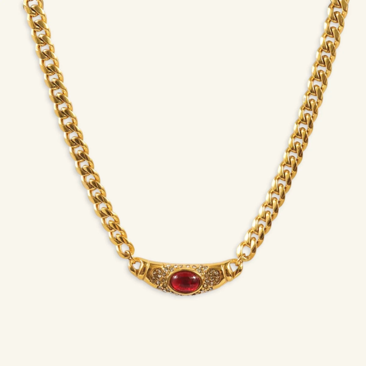 Sunlit Gem Pendant Necklace - Luzy Jewels