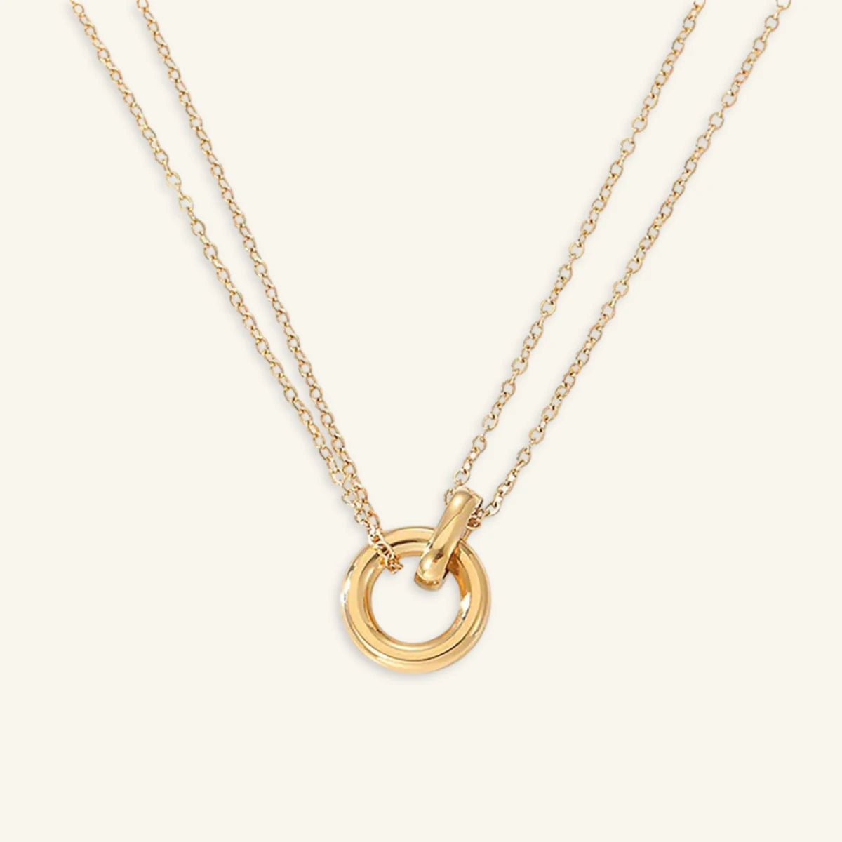 Sunlit Gold Chain Necklace - Luzy Jewels