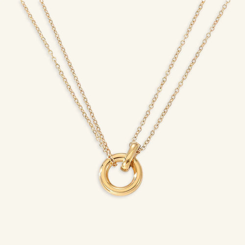 Sunlit Gold Chain Necklace - Luzy Jewels