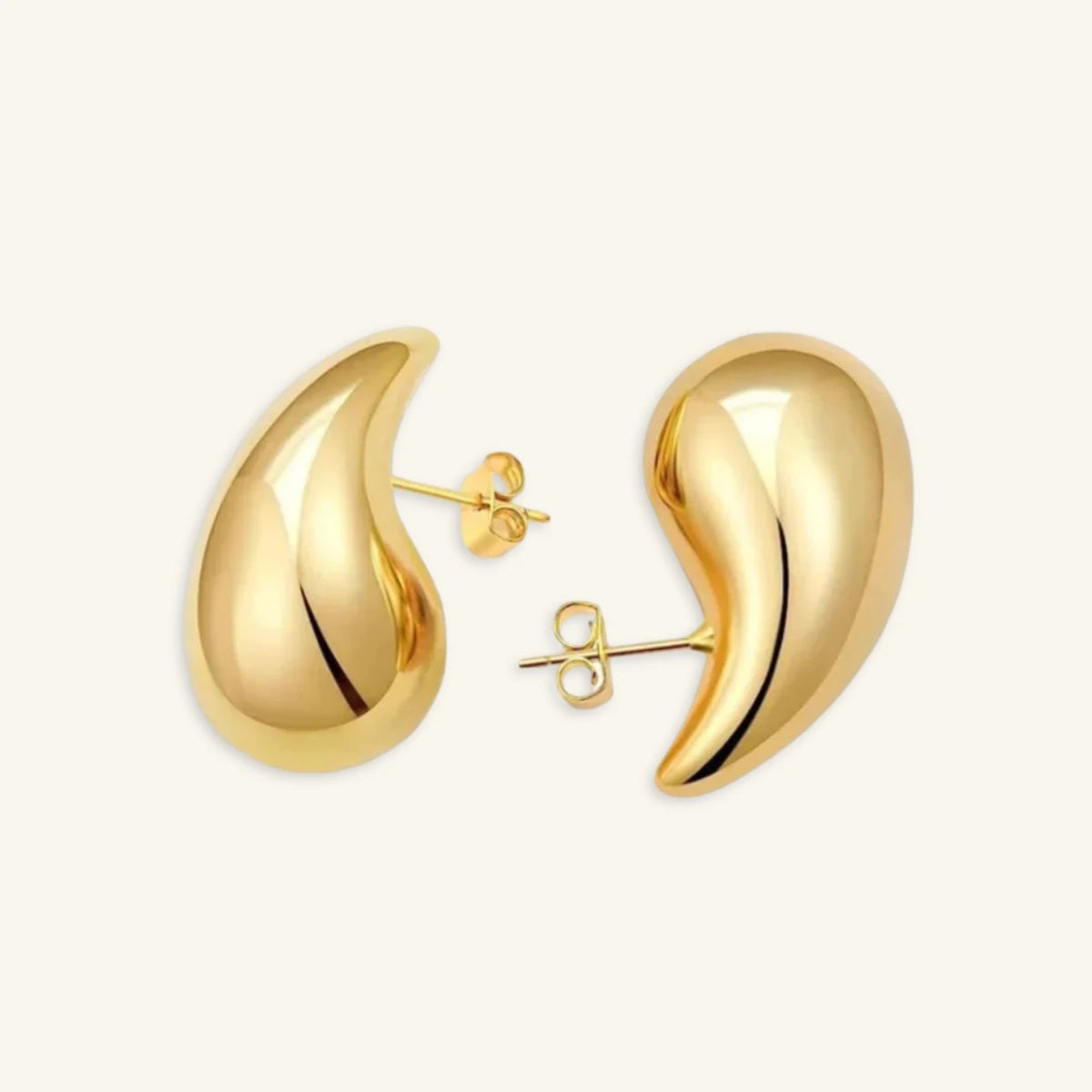 Sunlit Waterdrop Earrings - Luzy Jewels