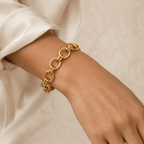 Tavira Double-Link Chain Bracelet - Luzy Jewels