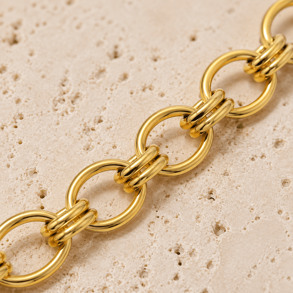 Tavira Double-Link Chain Bracelet - Luzy Jewels