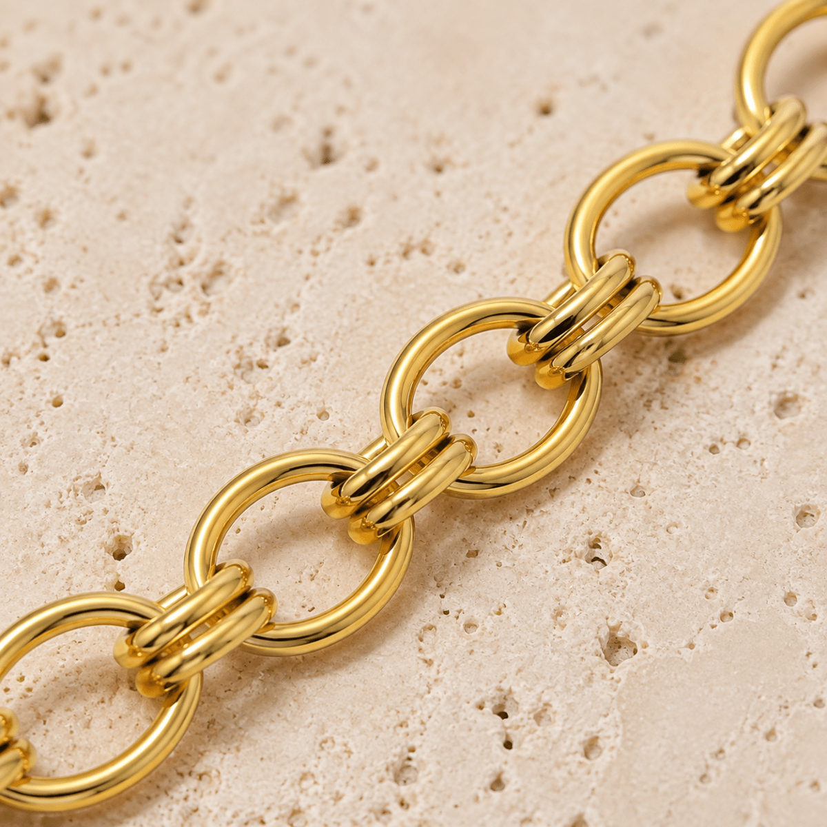 Tavira Double-Link Chain Bracelet - Luzy Jewels