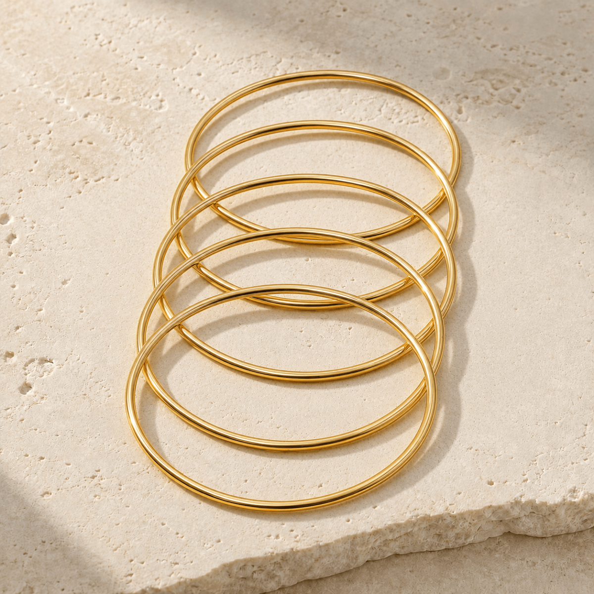 Thalia Bangle Stack Set - Luzy Jewels