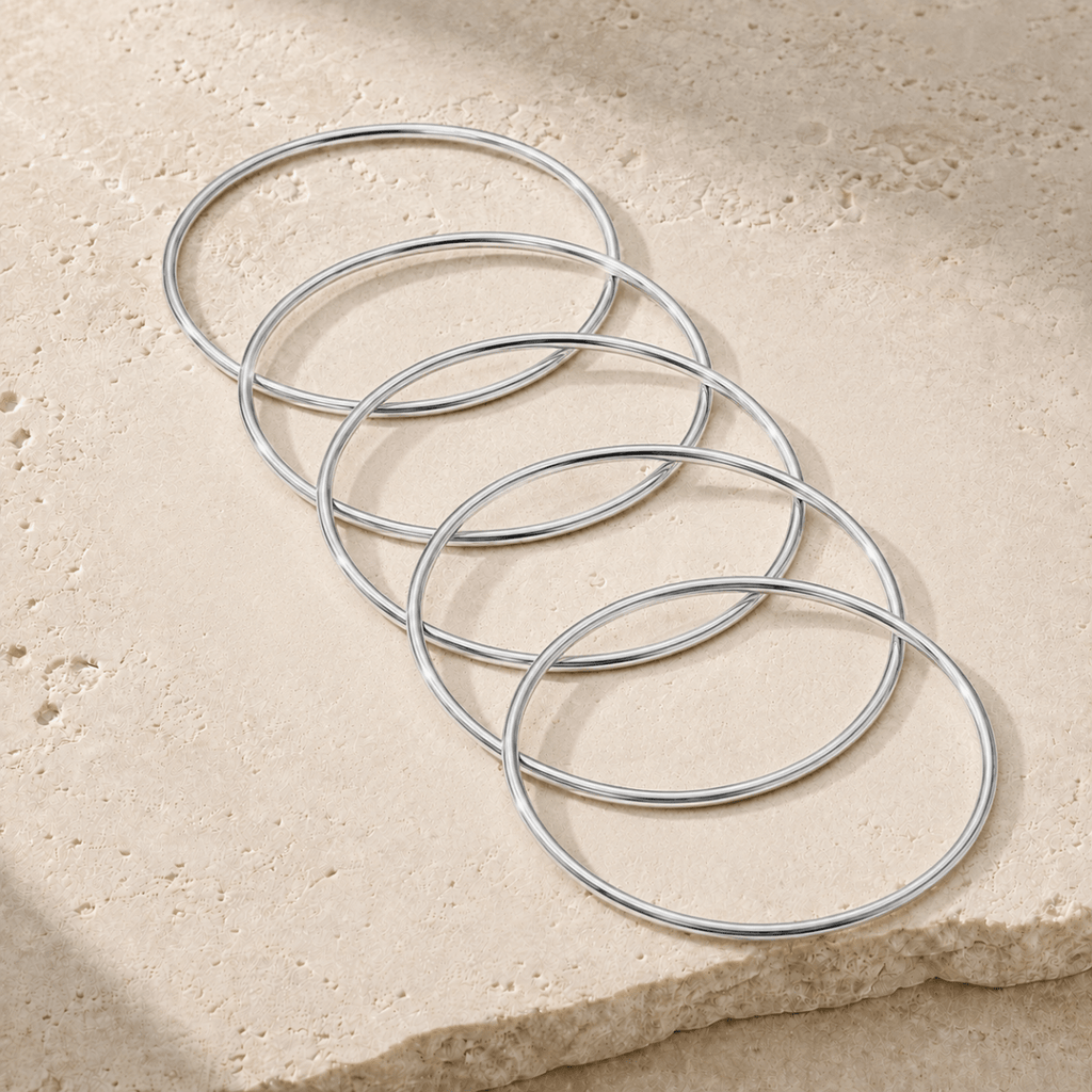 Thalia Bangle Stack Set - Luzy Jewels