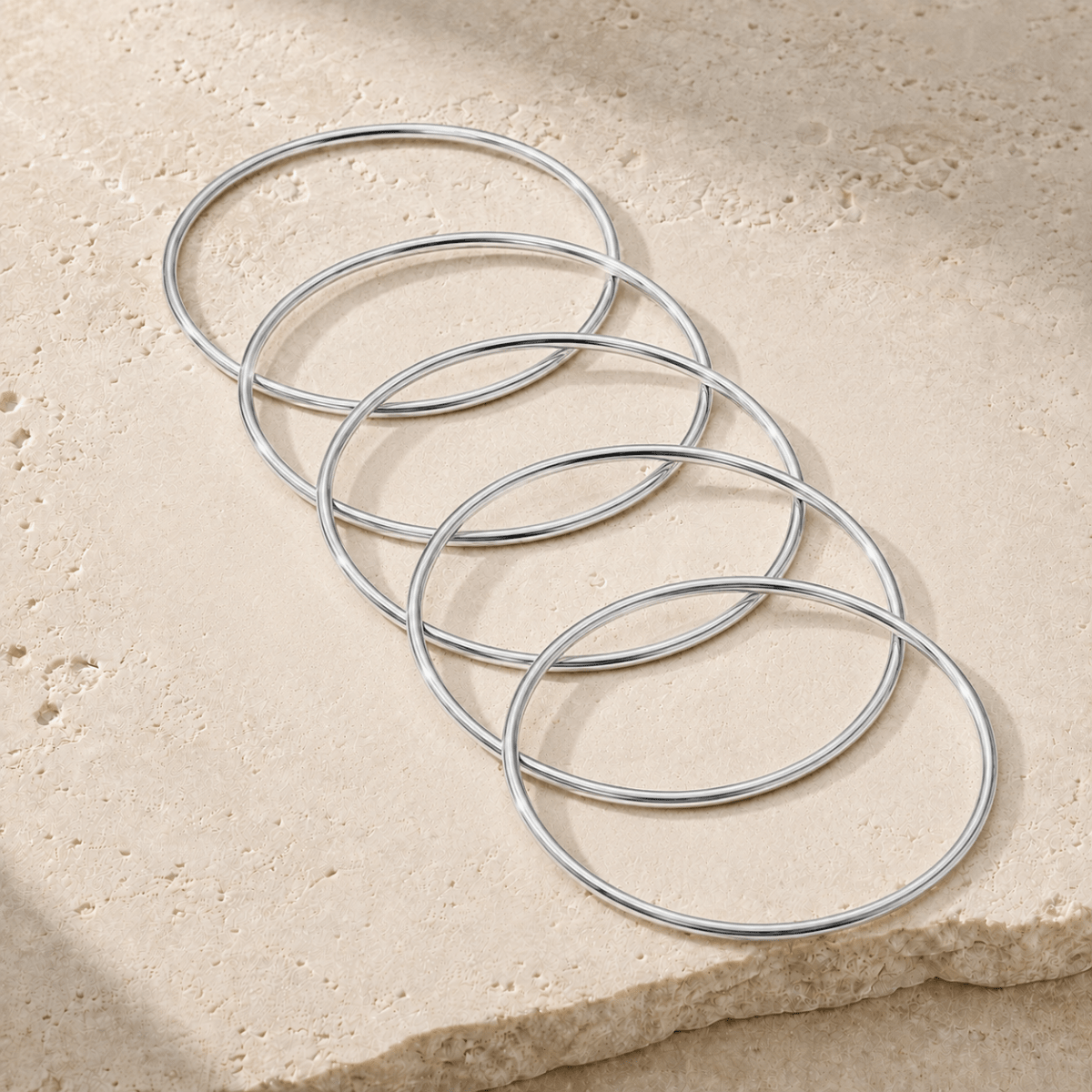 Thalia Bangle Stack Set - Luzy Jewels