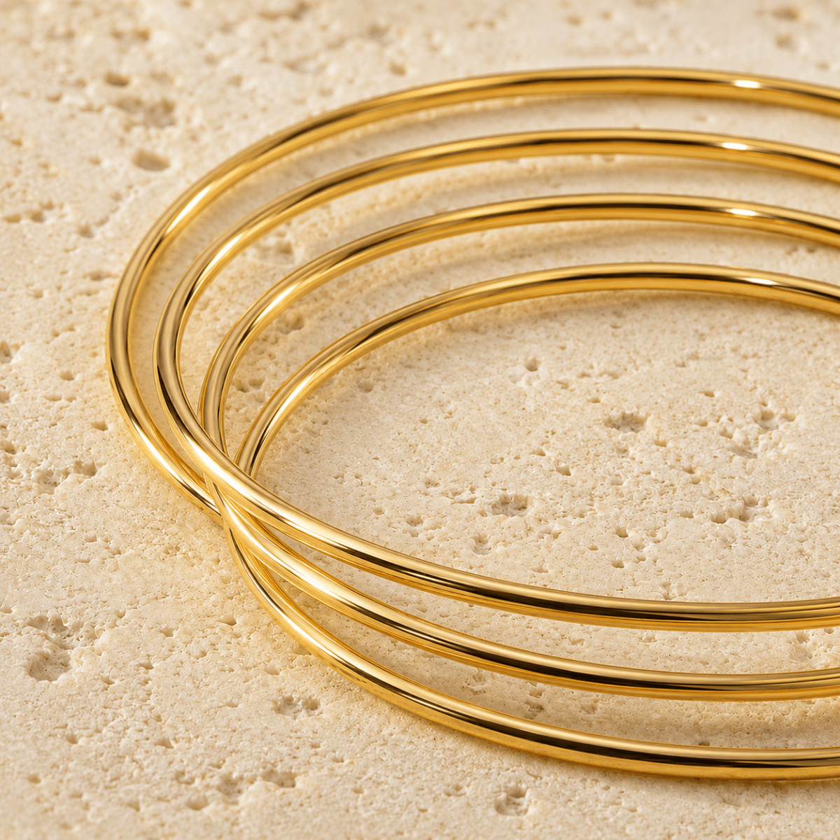 Thalia Bangle Stack Set - Luzy Jewels