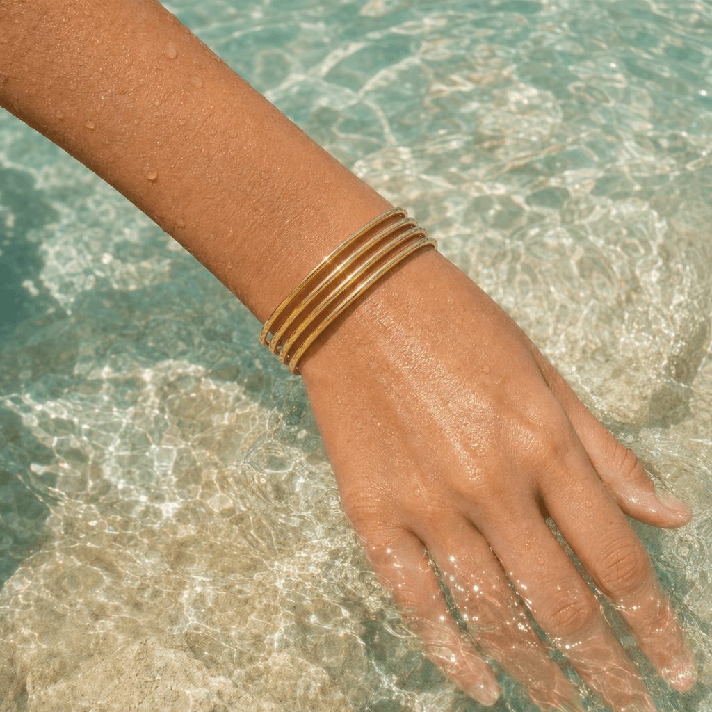Thalia Bangle Stack Set - Luzy Jewels