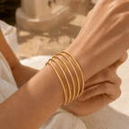 Thalia Bangle Stack Set - Luzy Jewels