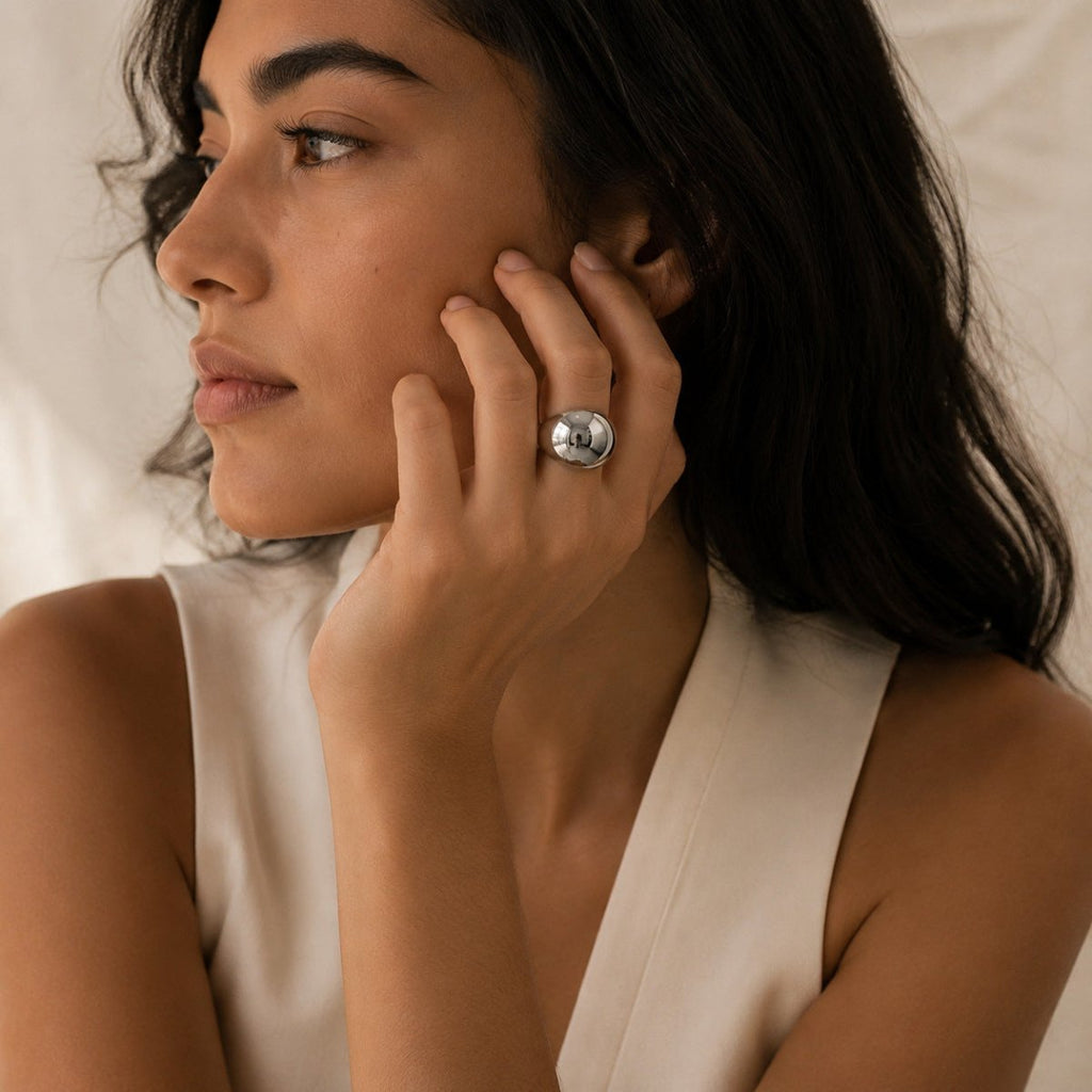 Vesper Dome Ring - Luzy Jewels