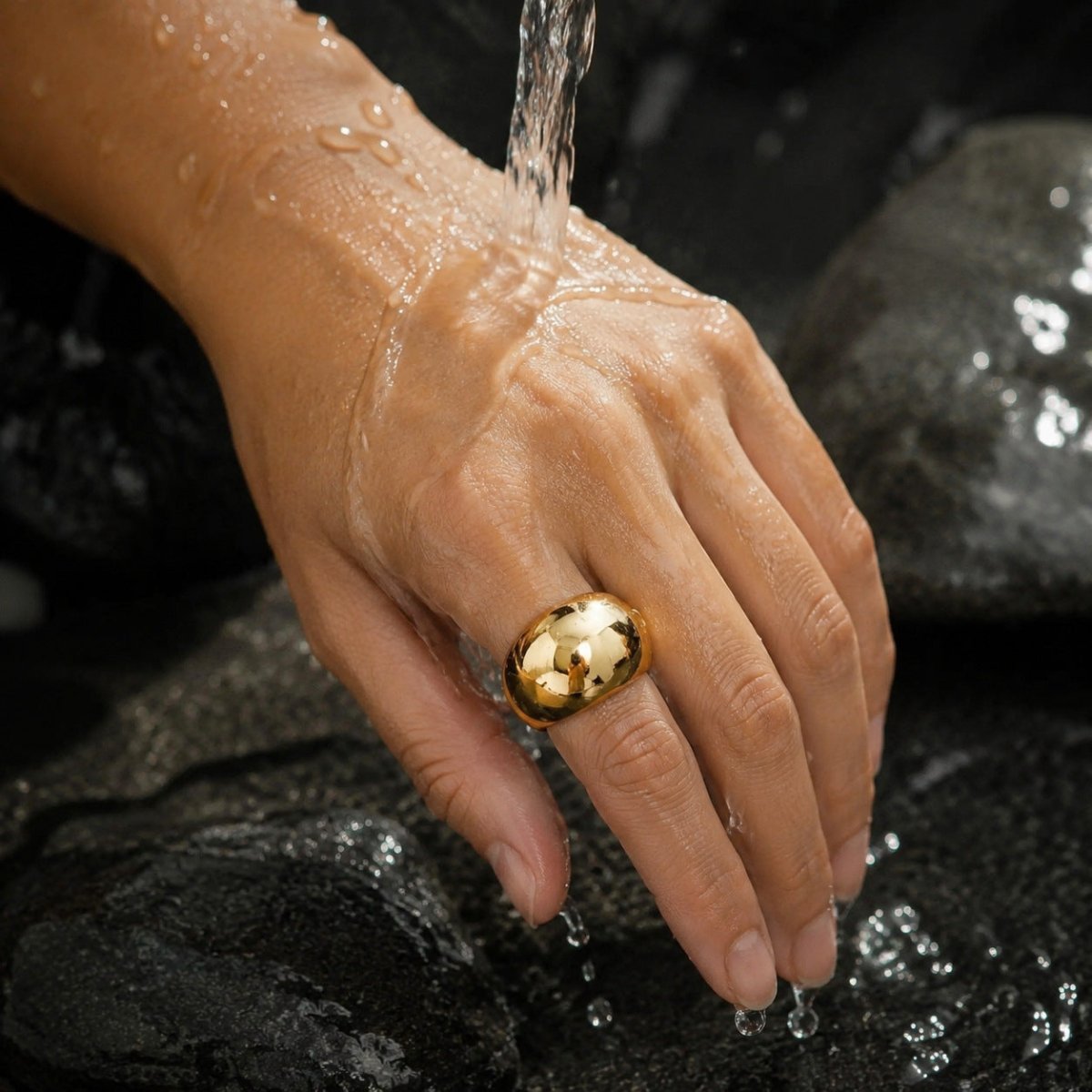 Vesper Dome Ring - Luzy Jewels