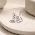 Vesta Sculpted Loop Ring - Luzy Jewels
