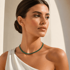 Zafira Chromatic Tennis Necklace - Luzy Jewels